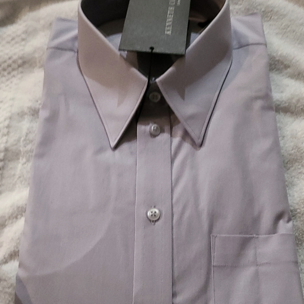 Lilac/purple long sleeve dress shirt
